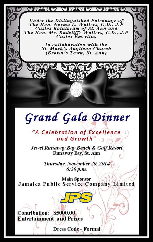 Grand Gala Dinner Flyer