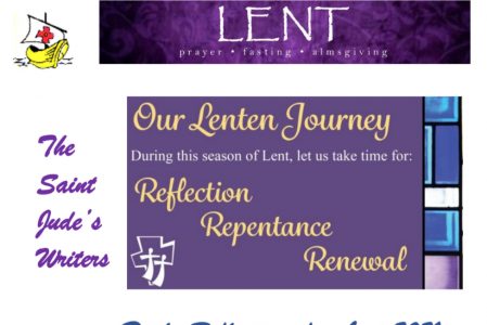 Our Lenten Journey: Jesus baptised by John in the Jordan