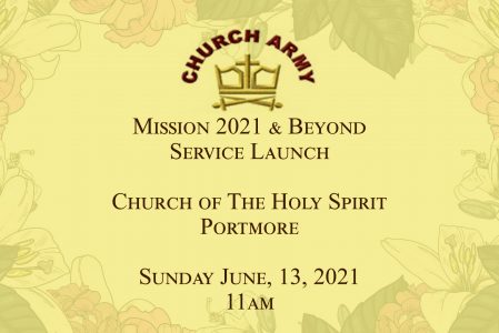 Church Army Mission 2021 & Beyond