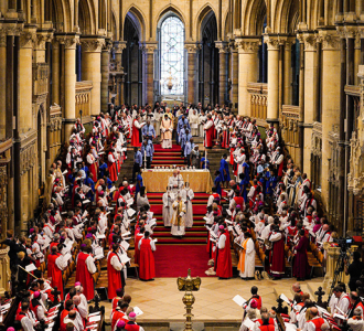 Bishops join together at Lambeth Conference Opening Service at Canterbury Cathedral
