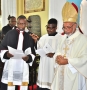 Installation of Canon Michael Allen. Tony Patel Photo.
