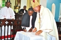 Installation of Canon Michael Allen. Tony Patel Photo.