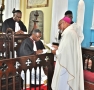 Installation of Canon Michael Allen. Tony Patel Photo.