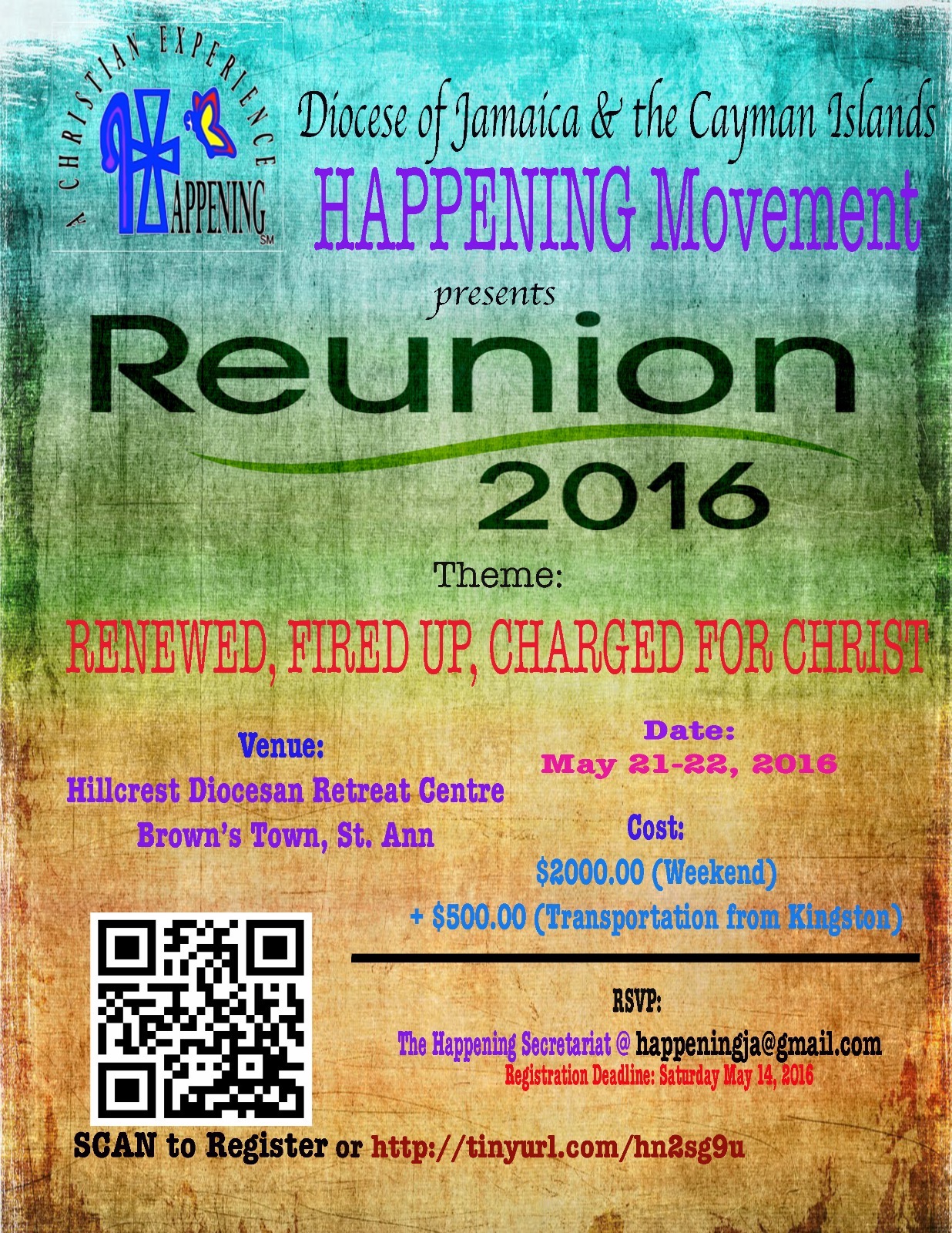 Happening Movement Reunion 2016 Flyer