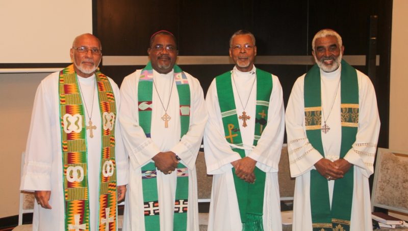Bishops from the Province of the West Indies at the second conference hosted by Trinity Wall Street in Panama in 2016