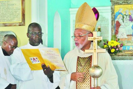 Archbishop Gregory Receives Symbols of Leadership
