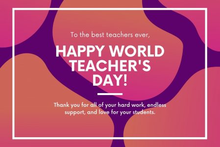 Message on World Teachers’ Day