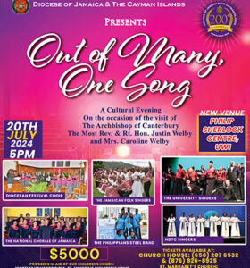 A Cultural Event called Out of Many One Song